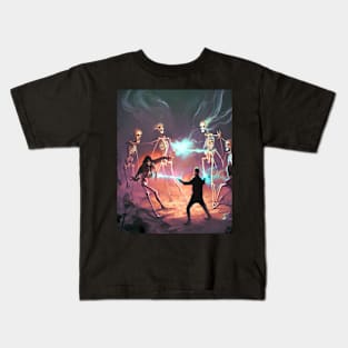 Dancing Skeletons . Kids T-Shirt